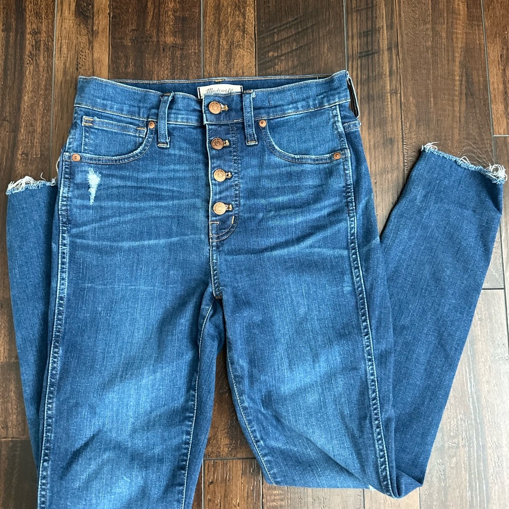 Madewell High Rise Skinny good condition.